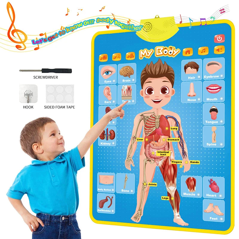 Progress Learning Wall Chart for Kids – Track Achievements