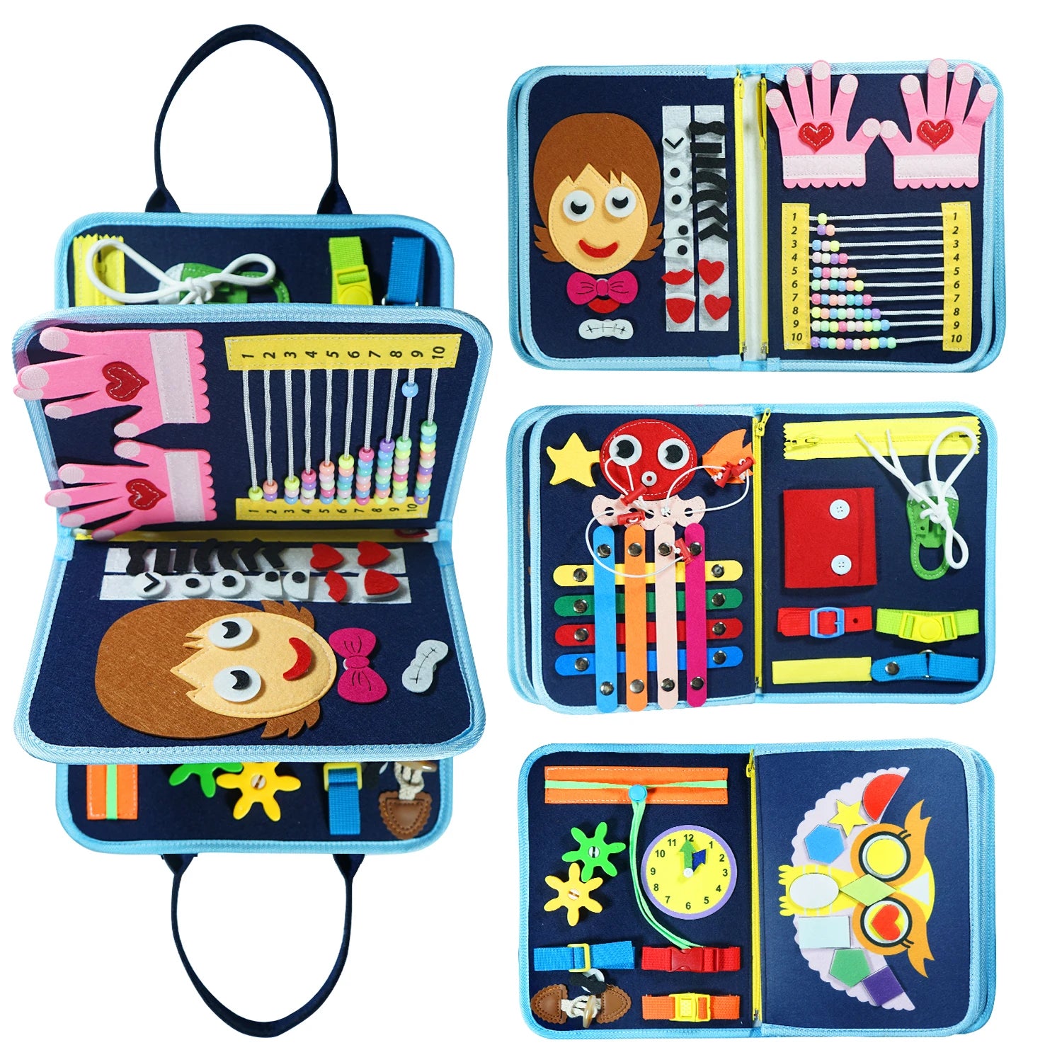 7-in-1 Fine Motor Skills Kit for Toddlers – Montessori Learning