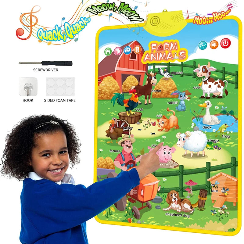 Progress Learning Wall Chart for Kids – Track Achievements